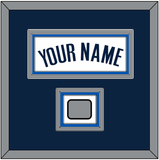 Dallas Name & Finals Patch - Home White (2001-2017) - Triple Mat 2