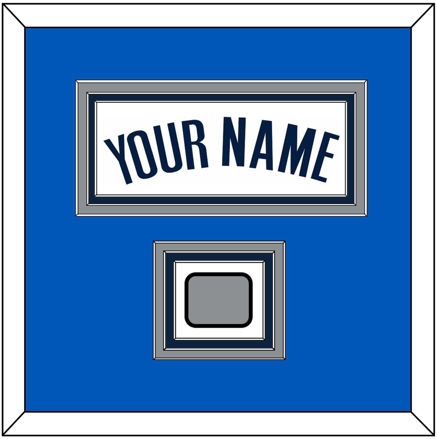 Dallas Name & Finals Patch - Home White (2001-2017) - Premier Tier 3