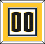 Denver Number - White Association - Double Mat 4