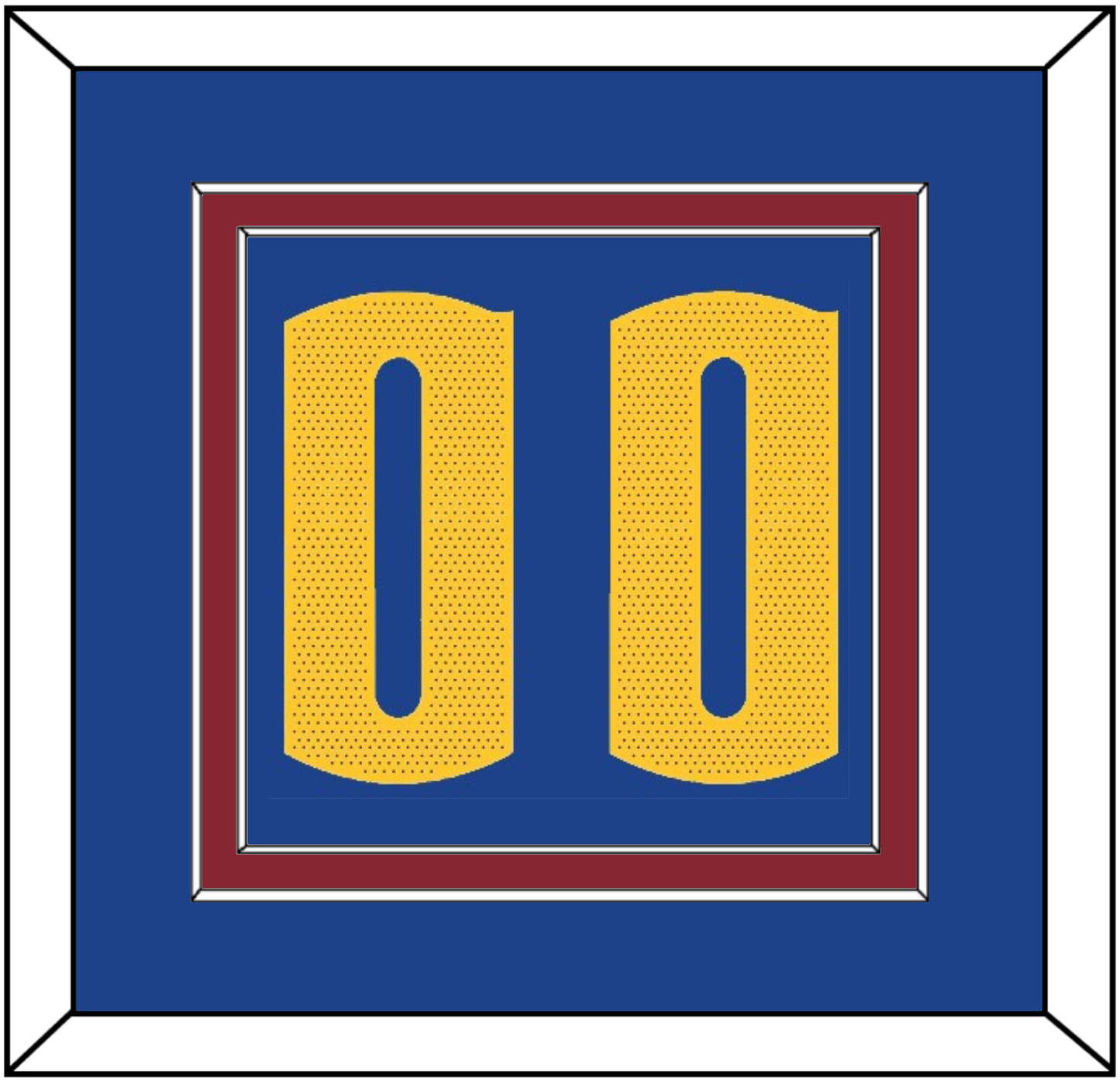 Denver Number - Blue Statement - Signature Tier 2