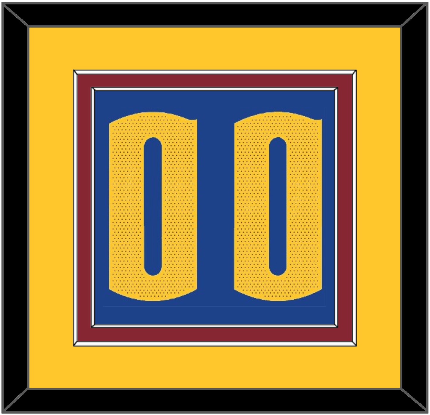 Denver Number - Blue Statement - Signature Tier 3