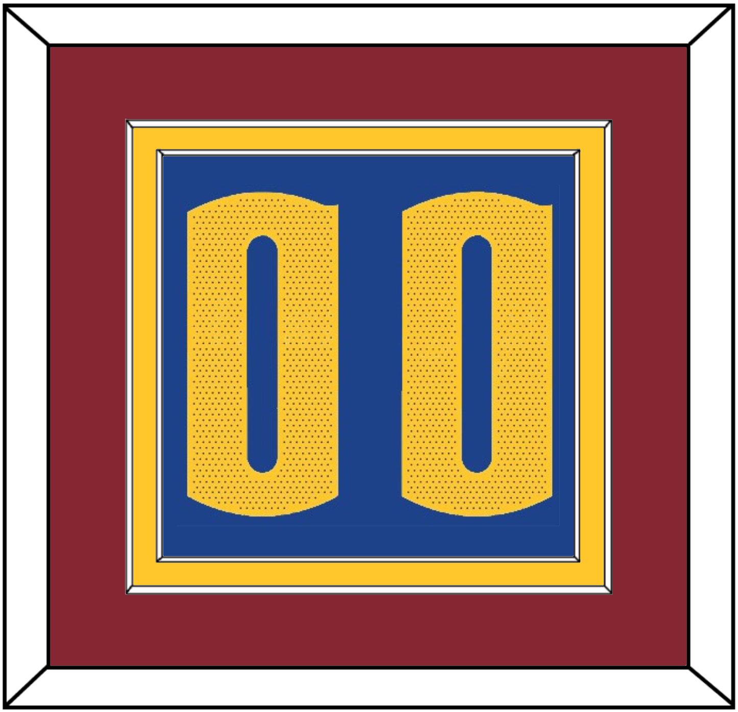 Denver Number - Blue Statement - Signature Tier 4