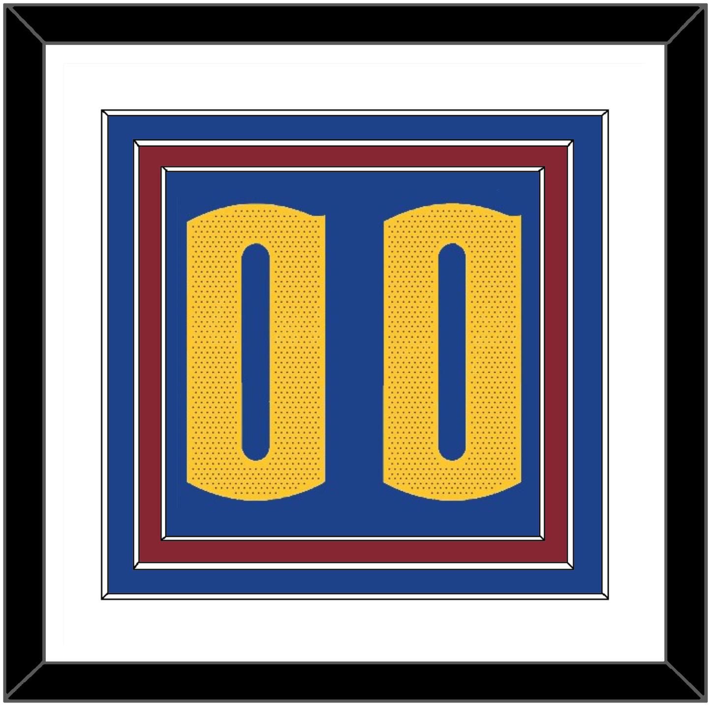 Denver Number - Blue Statement - Premier Tier 1