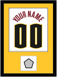 Denver Name & Number With Finals Patch - White Association - Single Mat 2