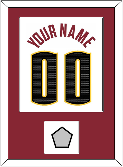 Denver Name & Number With Finals Patch - White Association - Essential Tier 3