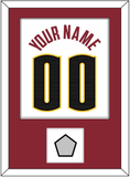Denver Name & Number With Finals Patch - White Association - Single Mat 3
