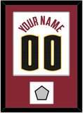 Denver Name & Number With Finals Patch - White Association - Single Mat 3