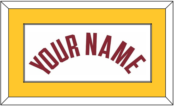 Denver Name - White Association - Single Mat 2