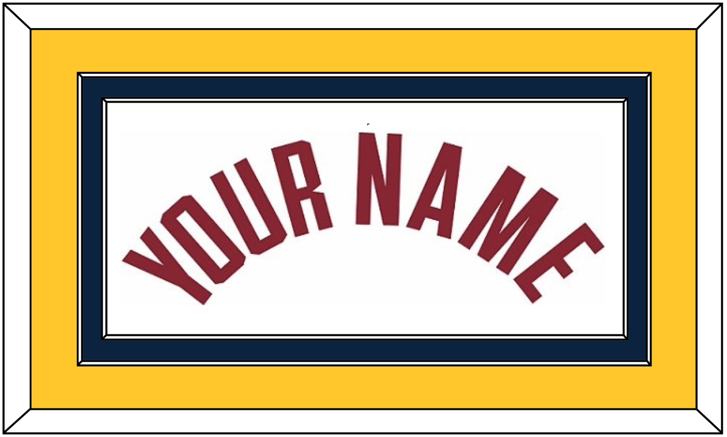 Denver Name - White Association - Signature Tier 4