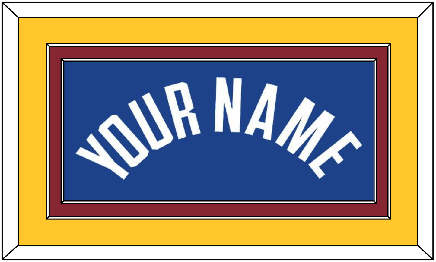 Denver Name - Blue Statement (2018-2022) - Signature Tier 2