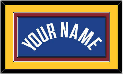 Denver Name - Blue Statement (2018-2022) - Signature Tier 2