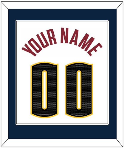 Denver Name & Number - White Association - Essential Tier 1