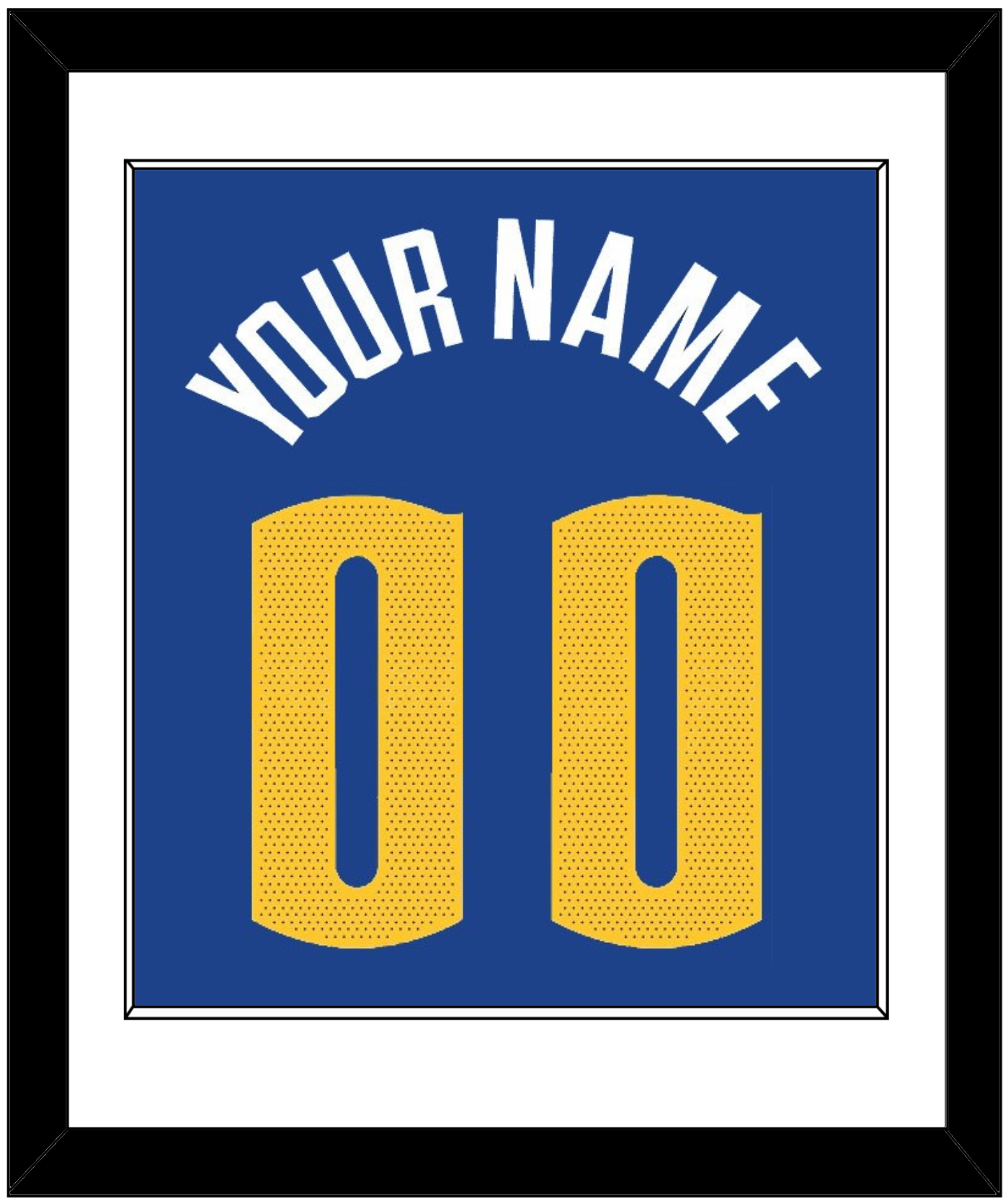 Denver Name & Number - Blue Statement (2018-2022) - Essential Tier 1