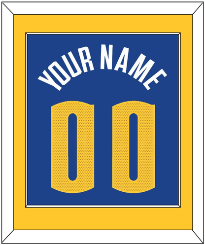 Denver Name & Number - Blue Statement (2018-2022) - Essential Tier 2