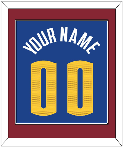Denver Name & Number - Blue Statement (2018-2022) - Essential Tier 3