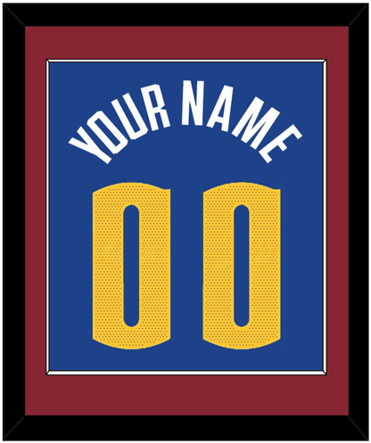 Denver Name & Number - Blue Statement (2018-2022) - Essential Tier 3