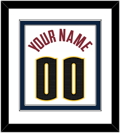 Denver Name & Number - White Association - Signature Tier 1