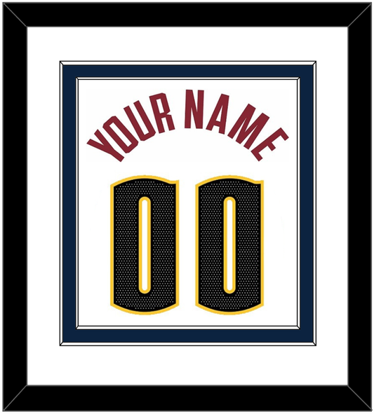 Denver Name & Number - White Association - Signature Tier 1