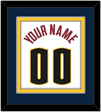 Denver Name & Number - White Association - Signature Tier 2