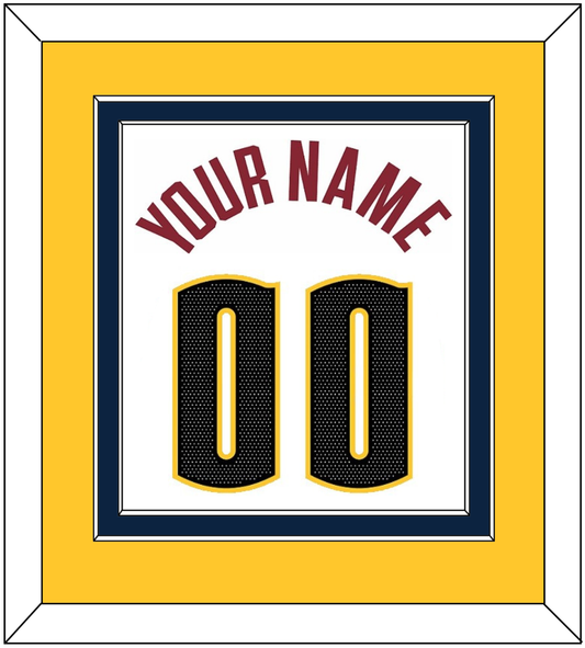 Denver Name & Number - White Association - Signature Tier 3