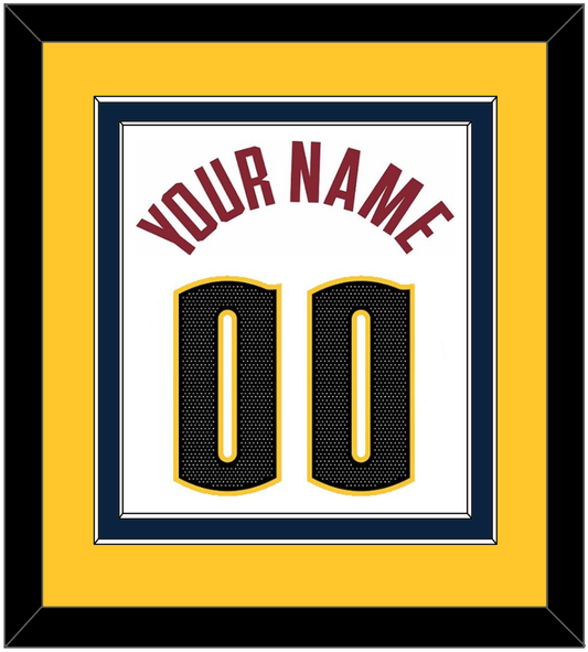 Denver Name & Number - White Association - Signature Tier 3