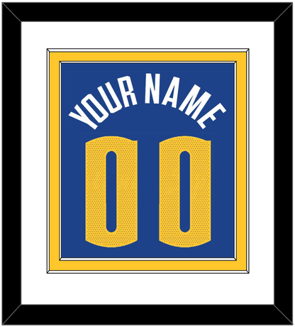 Denver Name & Number - Blue Statement (2018-2022) - Signature Tier 1
