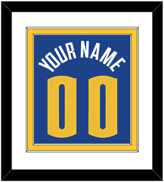 Denver Name & Number - Blue Statement (2018-2022) - Signature Tier 1