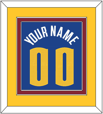 Denver Name & Number - Blue Statement (2018-2022) - Signature Tier 3