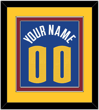 Denver Name & Number - Blue Statement (2018-2022) - Signature Tier 3