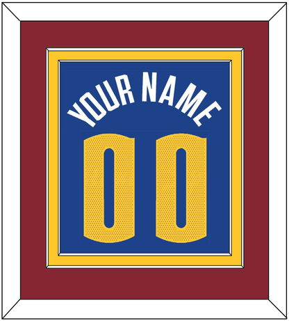 Denver Name & Number - Blue Statement (2018-2022) - Signature Tier 4