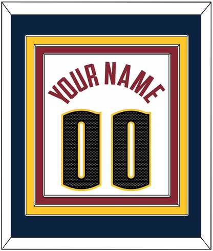 Denver Name & Number - White Association - Premier Tier 2