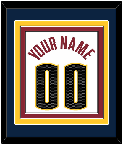 Denver Name & Number - White Association - Premier Tier 2