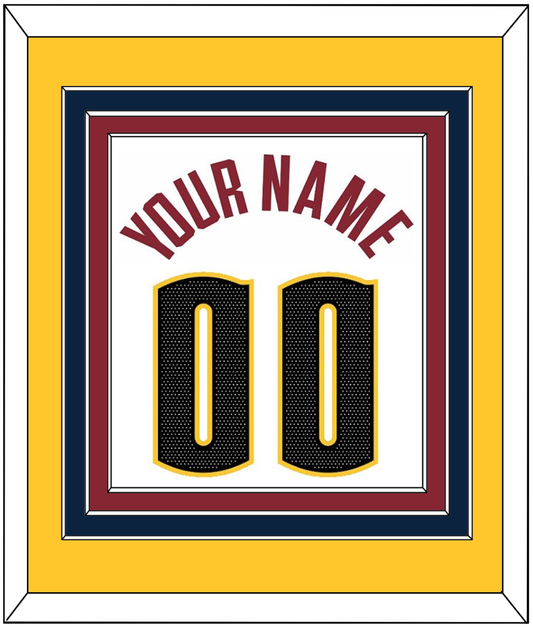 Denver Name & Number - White Association - Premier Tier 3
