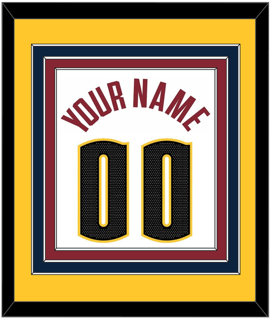 Denver Name & Number - White Association - Premier Tier 3