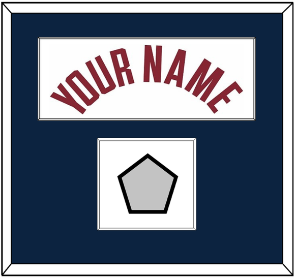 Denver Name & Finals Patch - White Association - Single Mat 1
