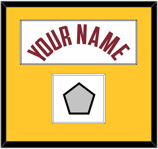 Denver Name & Finals Patch - White Association - Essential Tier 2