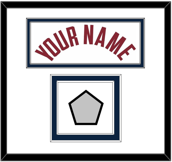 Denver Name & Champions Patch - White Association - Double Mat 1