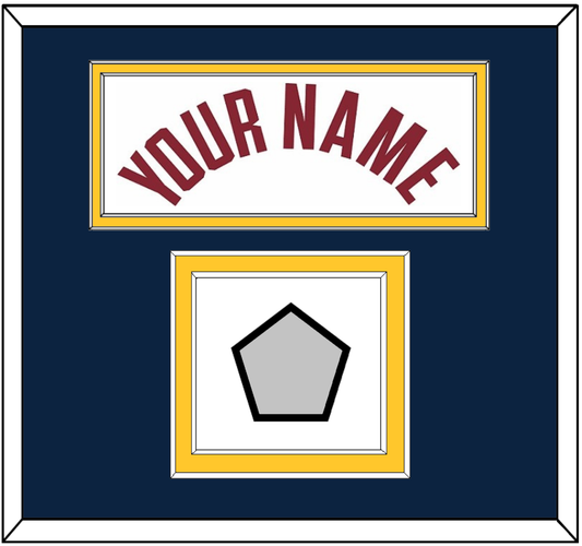 Denver Name & Finals Patch - White Association - Signature Tier 2