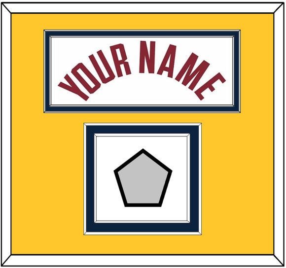 Denver Name & Champions Patch - White Association - Double Mat 3