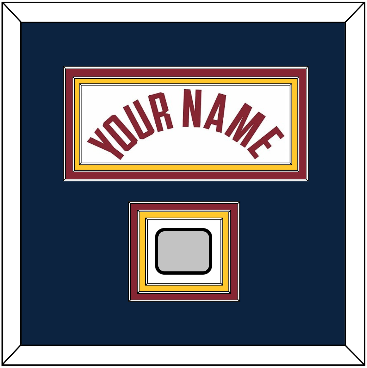 Denver Name & Finals Patch - White Association - Premier Tier 2