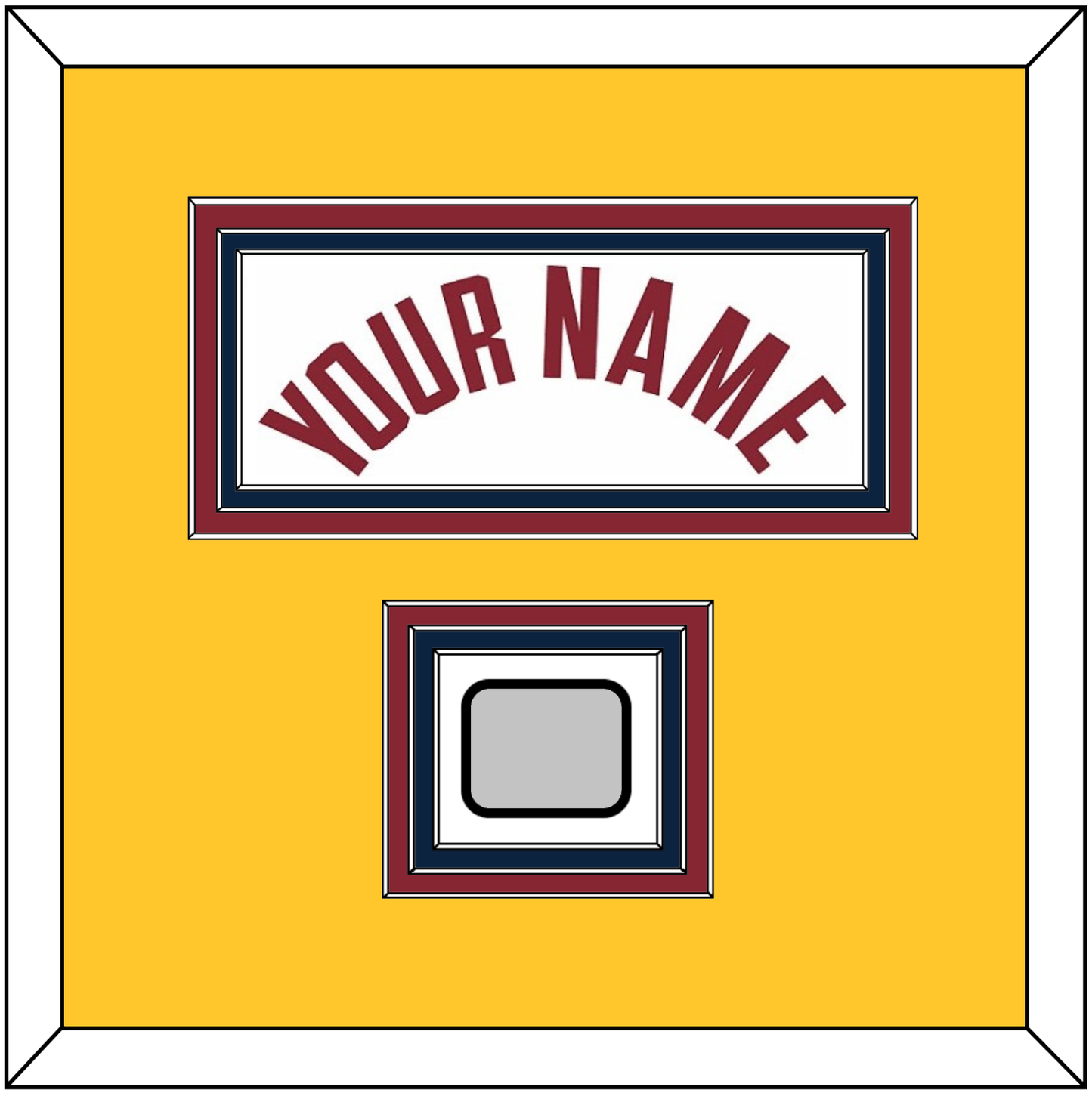 Denver Name & Finals Patch - White Association - Premier Tier 3