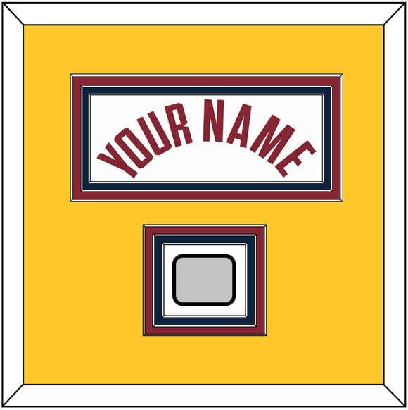 Denver Name & Champions Patch - White Association - Triple Mat 3