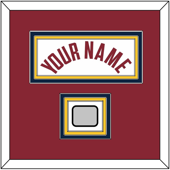 Denver Name & Champions Patch - White Association - Triple Mat 4
