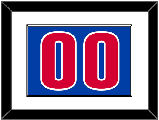 Detroit Number - Road Blue (2001-2017) - Essential Tier 1