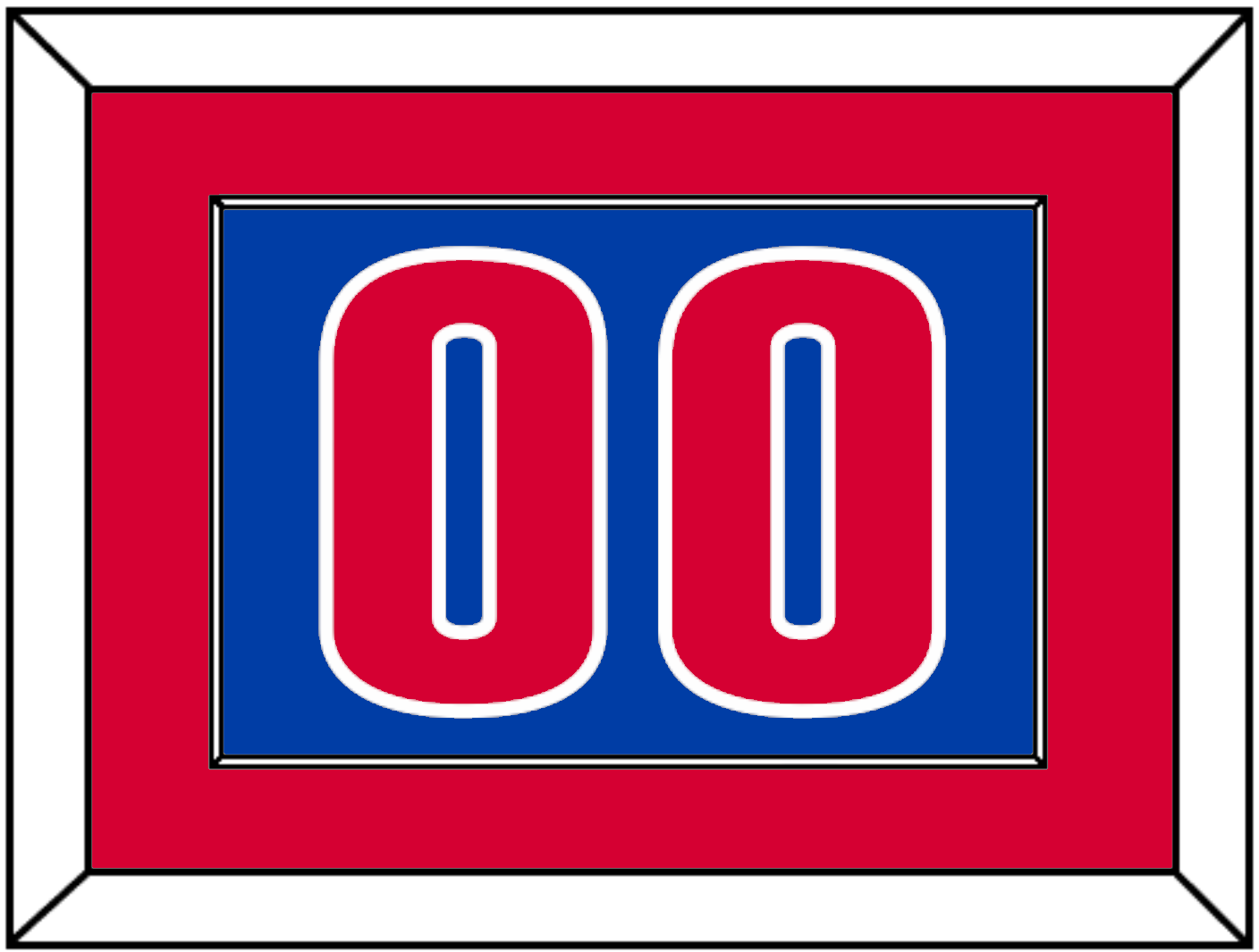 Detroit Number - Road Blue (2001-2017) - Essential Tier 2