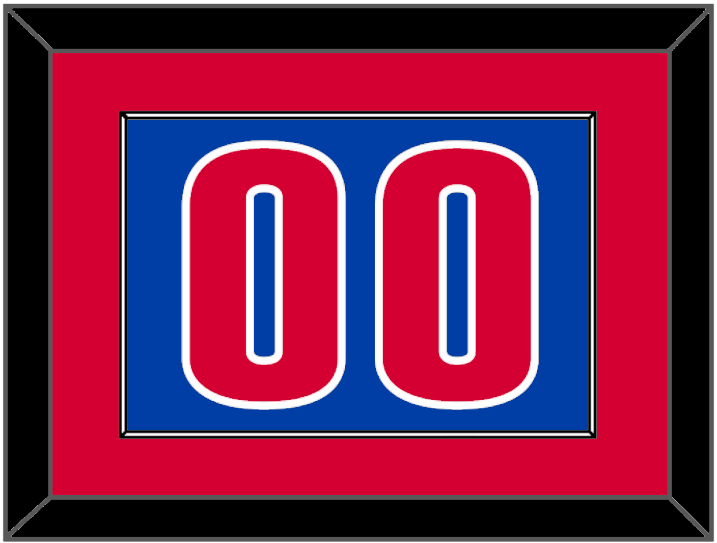Detroit Number - Road Blue (2001-2017) - Essential Tier 2