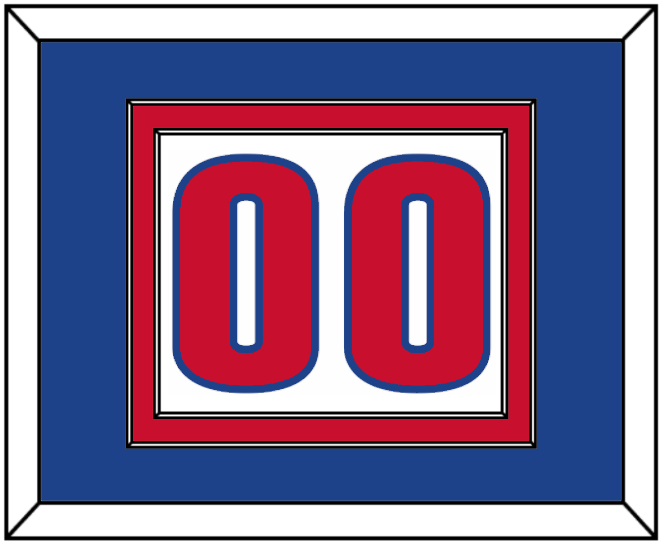 Detroit Number - White Association - Signature Tier 3