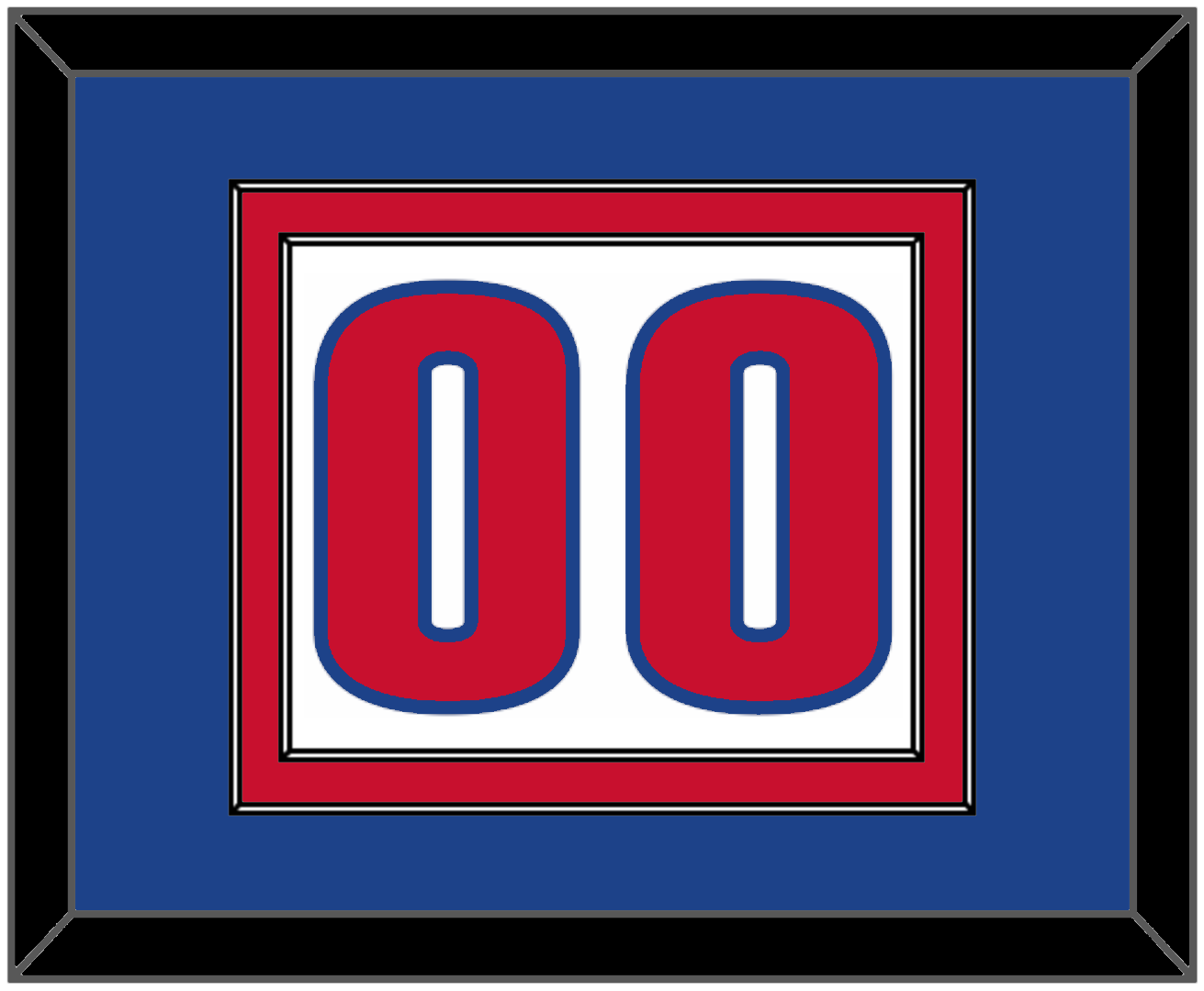 Detroit Number - White Association - Signature Tier 3