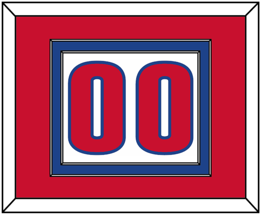 Detroit Number - White Association - Signature Tier 4