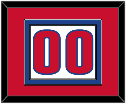 Detroit Number - White Association - Signature Tier 4